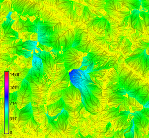 flow path length